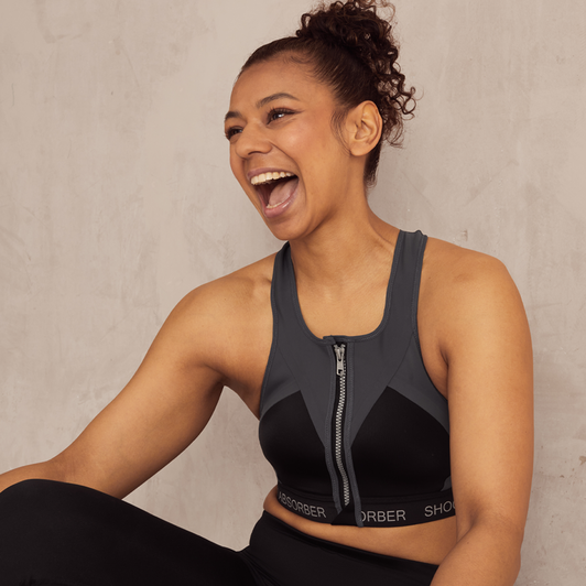 InfinitY Power Bra - Black/Silver InfinitY Power Bra - Black/Silver
