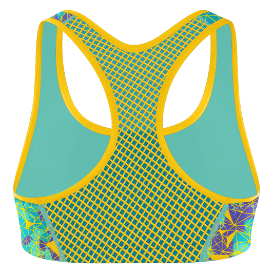 Crop Top - Geometric Print