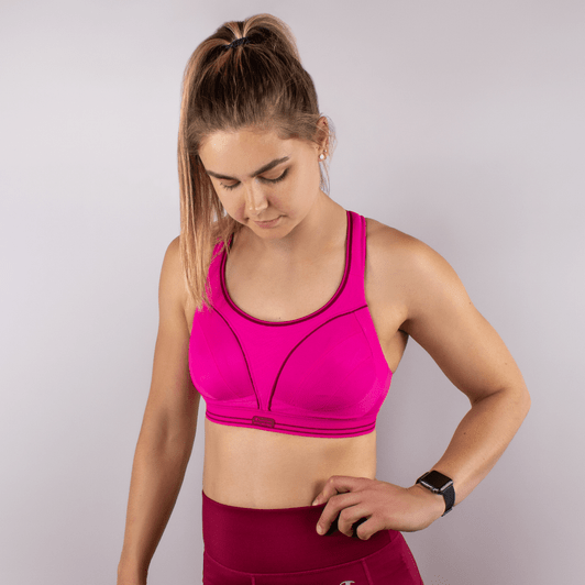 Ultimate Run Bra - Petal Pink, Sports Bra