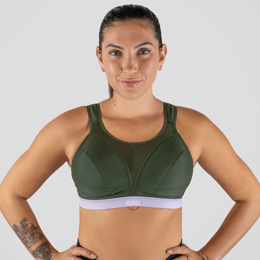 Shock Absorber SN109 D+ Max Support Sports Bra - Forest/Orchid