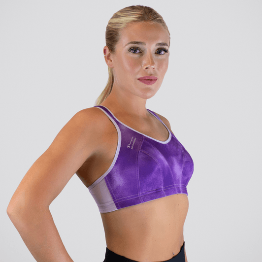 Shock Absorber Multi Sports Support Bra - Orchid Print