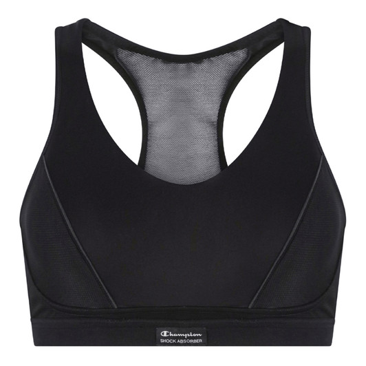 Shock Absorber Pump Padded Bra - Black