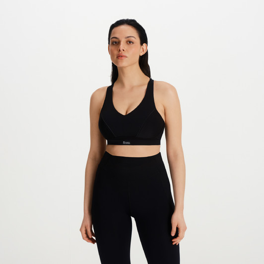 Shock Absorber Pump Padded Bra - Black