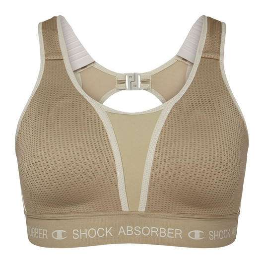 Ultimate Run Bra Padded - Sand Pepper Khaki