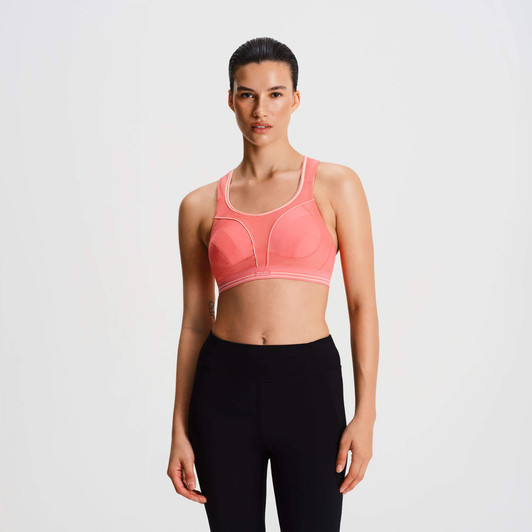 Shock Absorber Ultimate Run Bra - Coral