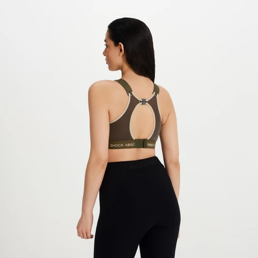 Ultimate Run Bra Padded - Olive Night