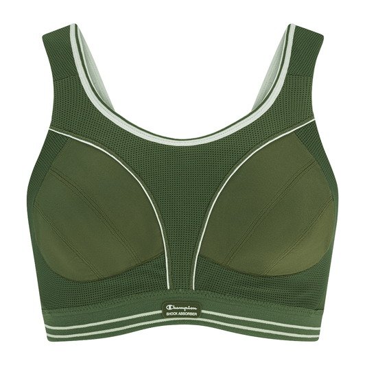 Ultimate Run Bra - Bronze Green