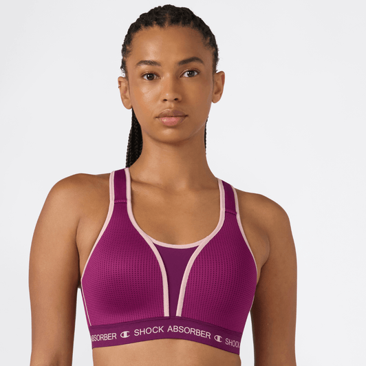 Ultimate Run Bra Padded - Dark Purple