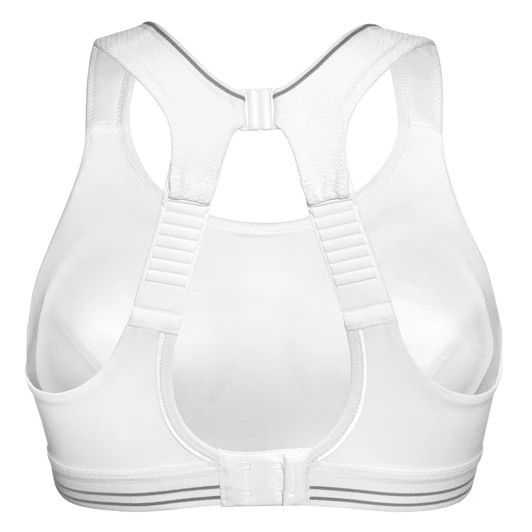 Ultimate Run Bra White/Silver