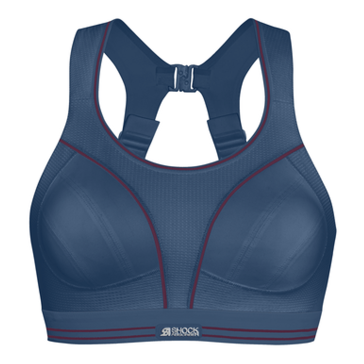 Ultimate Run Bra Cranberry Splash/Winter Blue