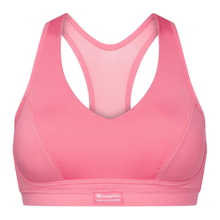 Shock Absorber Pump Padded Bra - Coral