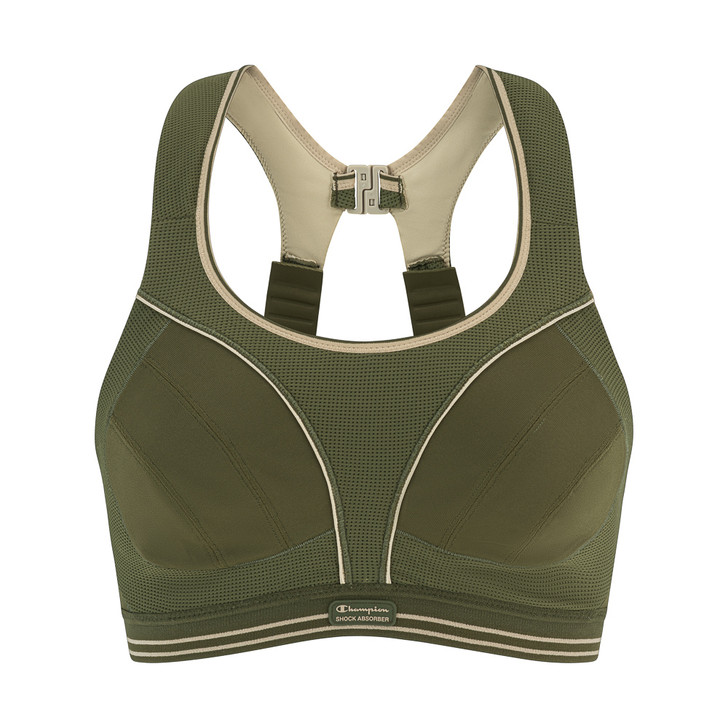 Shock Absorber Ultimate Run Bra - Olive Night