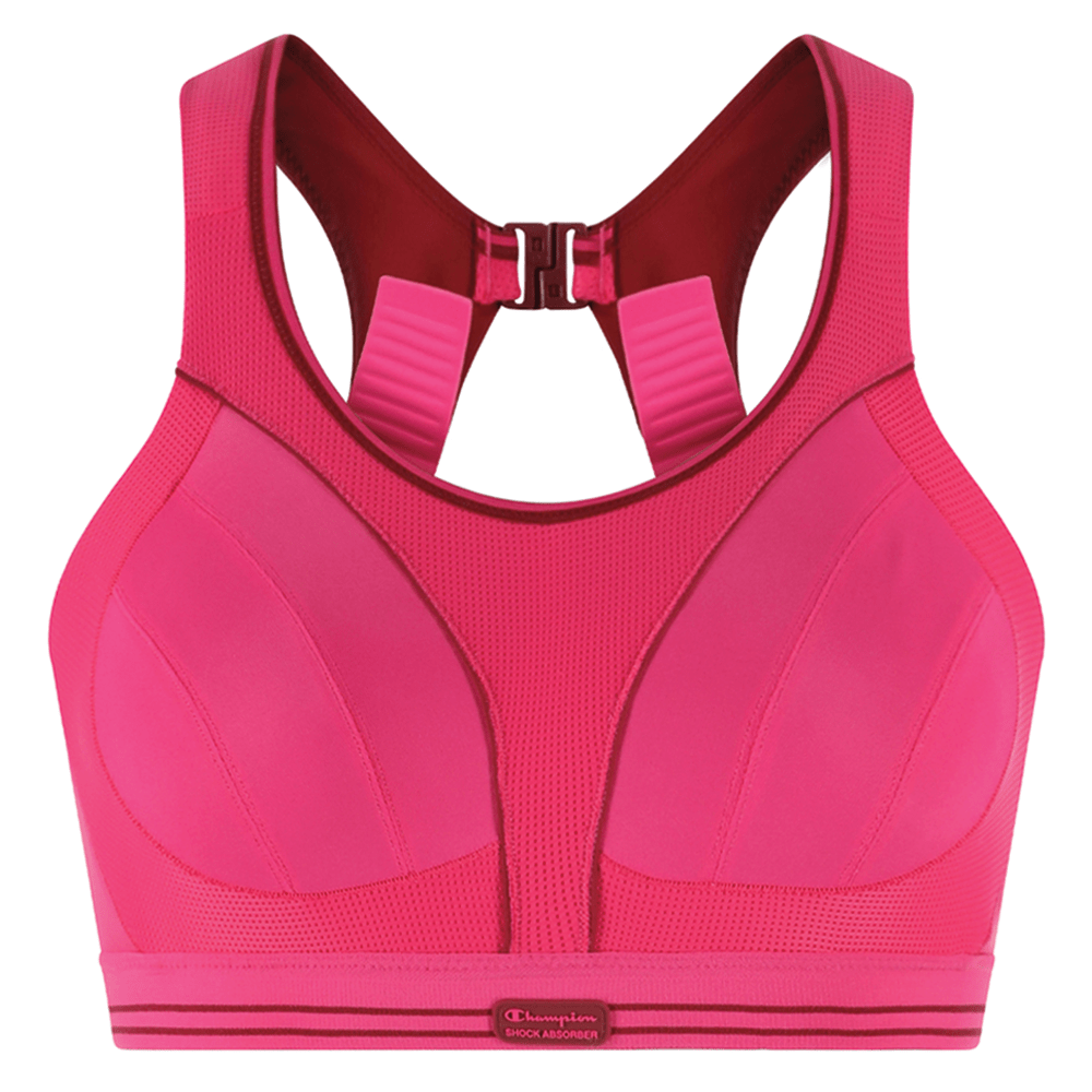 Shock Absorber Women's Purple Ultimate Run Bra - Fuchsia - 32A - Sports Bra