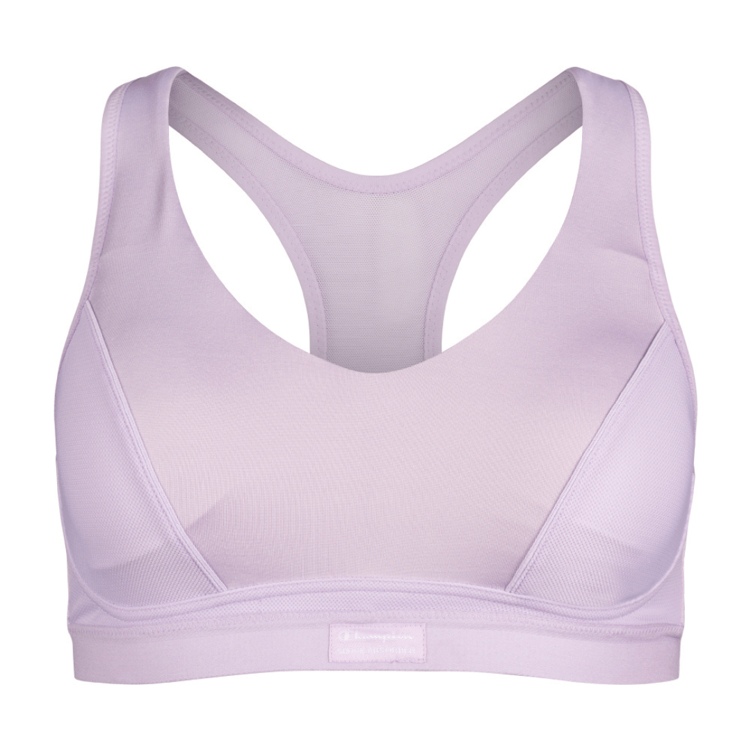 Shock Absorber Women's Purple Pump Padded Bra - Orchid - 32D - Sports Bra