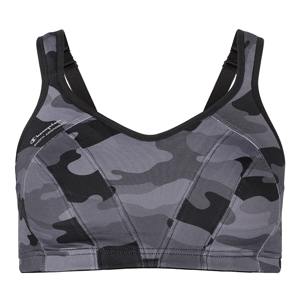 Shock Absorber Women's Black Multi Sports Support Bra - Print - 32B - Sports Bra