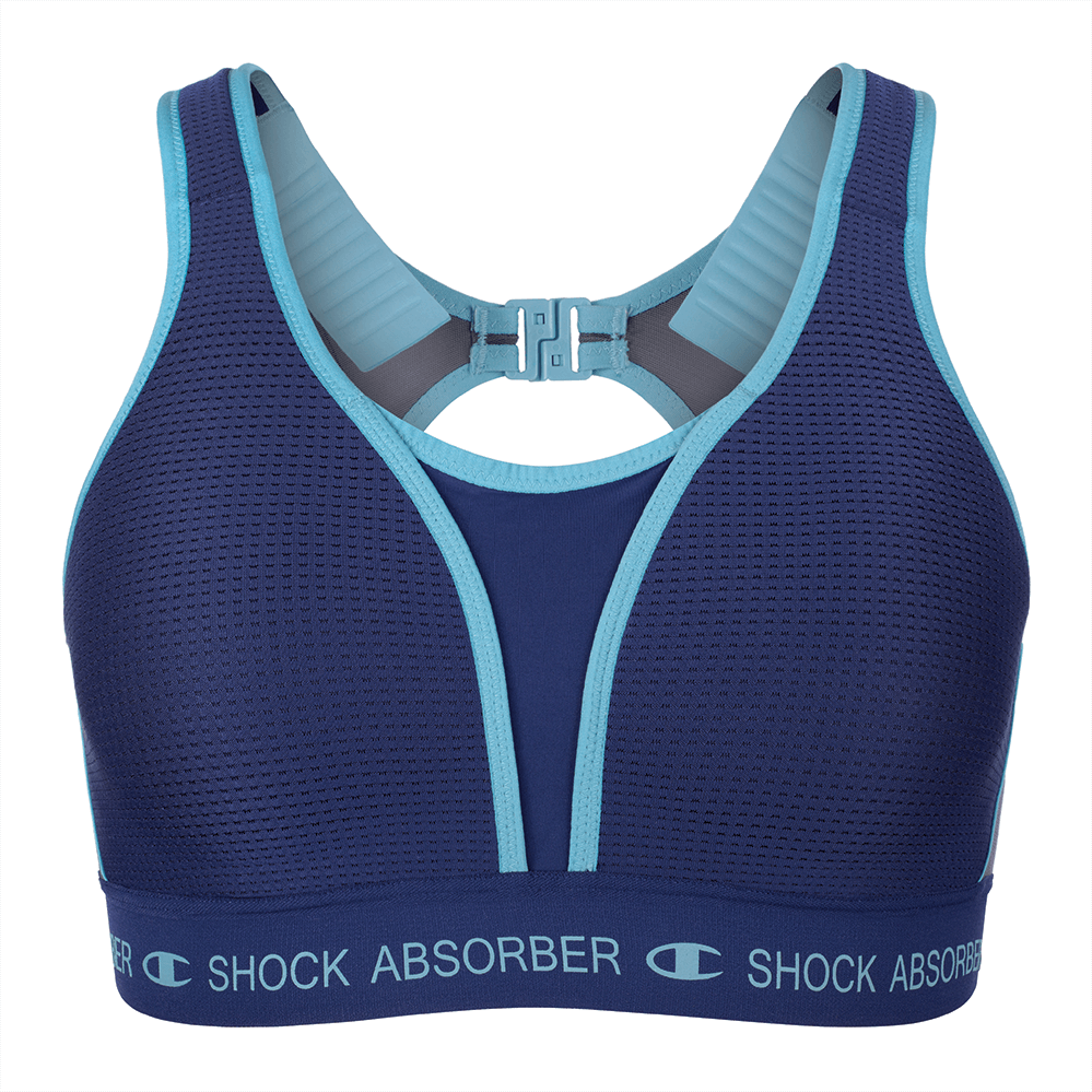 Shock Absorber Women's Navy Ultimate Run Bra Padded - 38D - Sports Bra