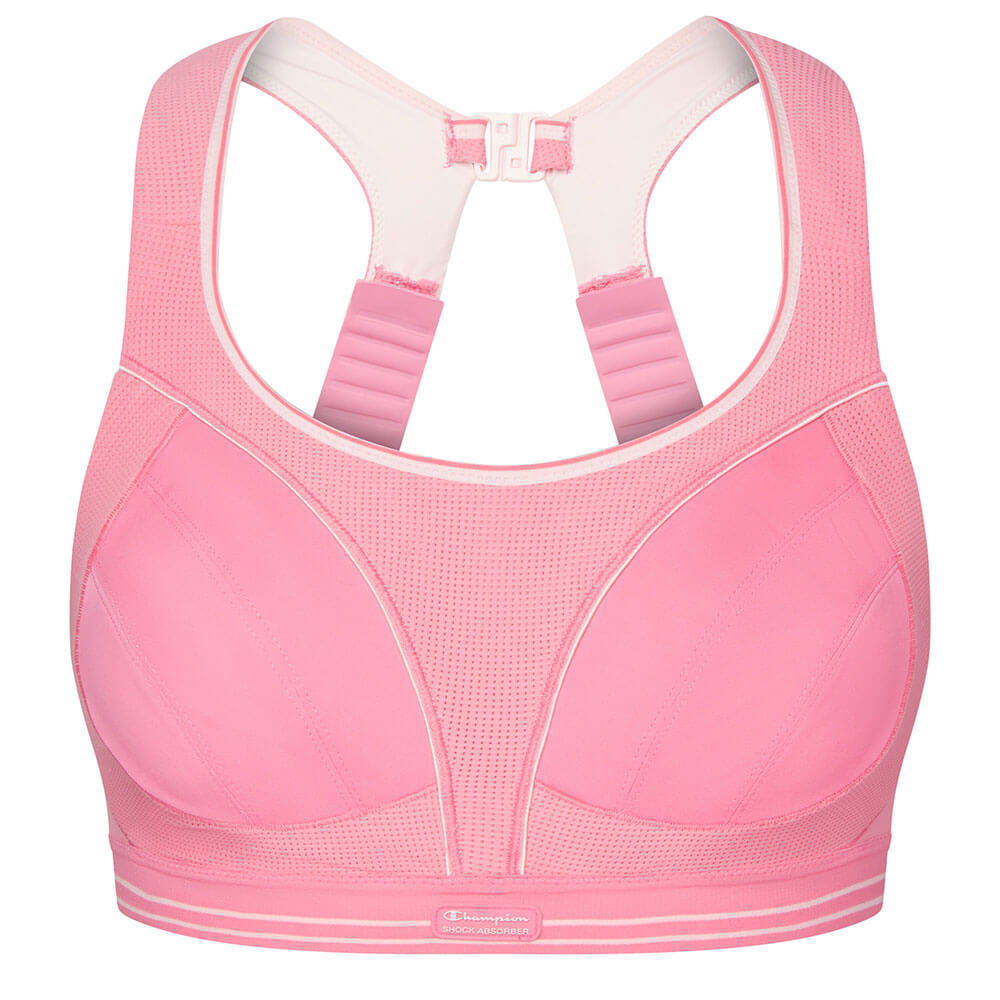 Shock Absorber Women's Coral Ultimate Run Bra - 32B - Sports Bra