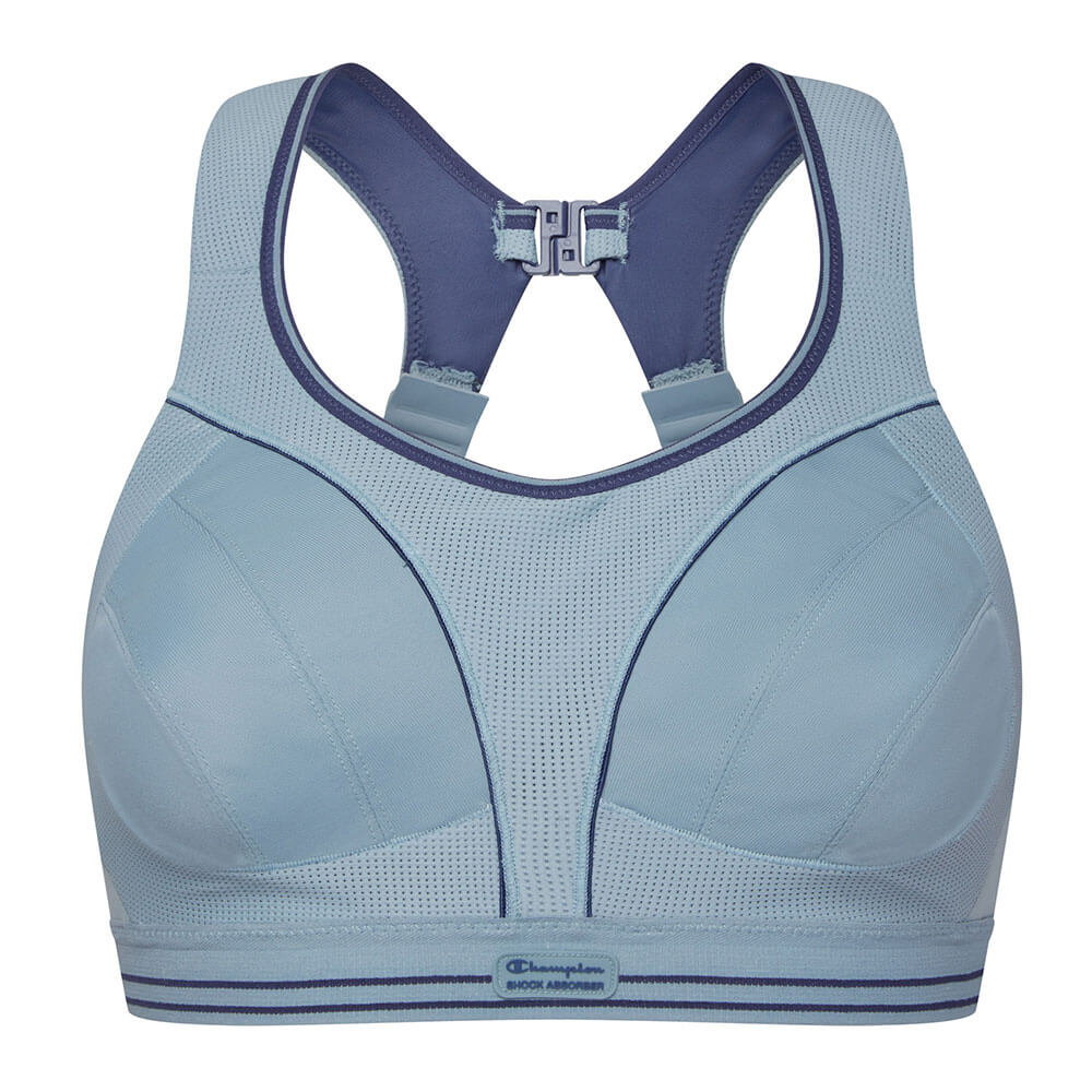 Shock Absorber Women's Blue Ultimate Run Bra - Cloudy - 32B - Sports Bra