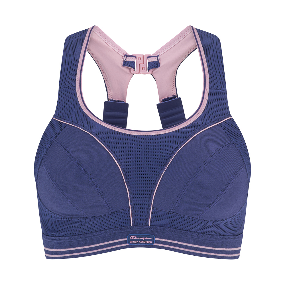 Shock Absorber Women's Blue Ultimate Run Bra - Deep Cobalt - 34B - Sports Bra