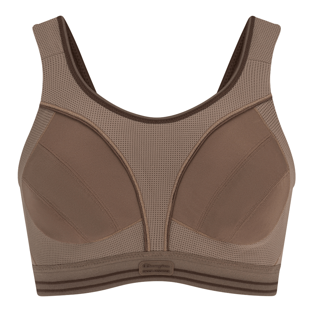 Shock Absorber Ultimate Run Bra - Deep Taupe - 38C - Women's Sports Bra