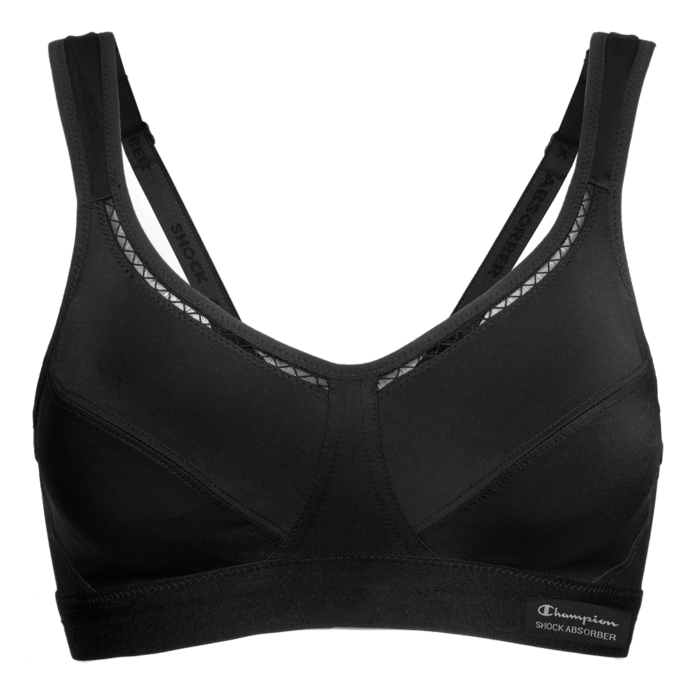 Shock Absorber Women's Black Classic Support Sports Bra - 32Dd - Sports Bra