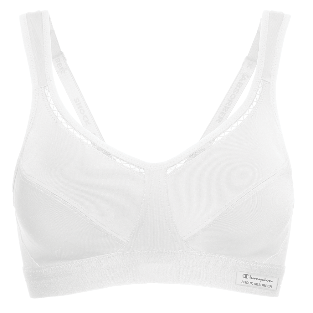 Shock Absorber Women's White Classic Support Sports Bra - 32B - Sports Bra