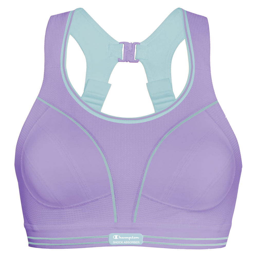 Shock Absorber Women's Lavender Ultimate Run Bra - 32B - Sports Bra