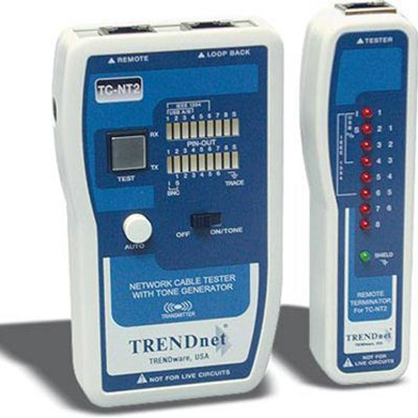 Network Cable Tester (TP&Coax) Network Cable Tester (TP&Coax)