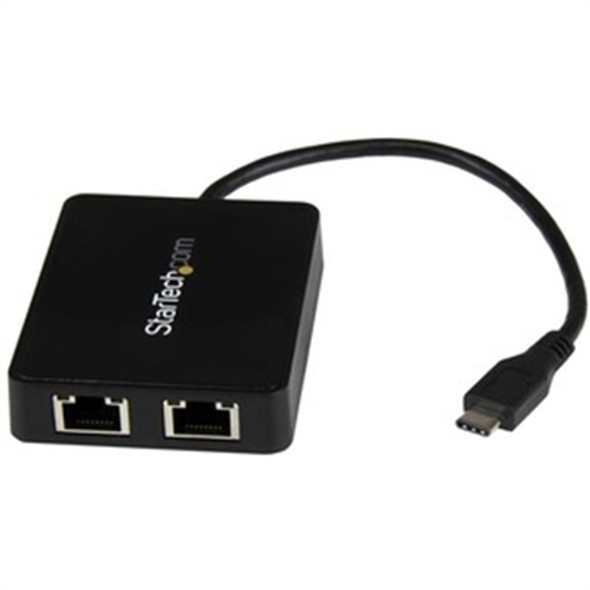 USB C to Dual GbE Adapter