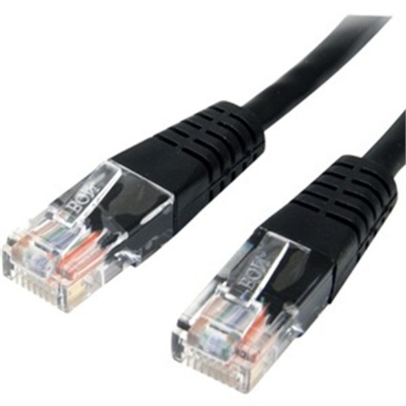 10' CAT5e Patch- Black