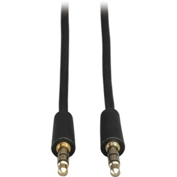 10-ft. mini-stereo dubbing cord commonly used with multimedia speakers and other audio devices. 3.5mm stereo male to male connectors. Tripp Lite warrants this product to be free from defects in materials and workmanship for life. 10-ft. mini-stereo dubbing cord commonly used with multimedia speakers and other audio devices. 3.5mm stereo male to male connectors. Tripp Lite warrants this product to be free from defects in materials and workmanship for life.