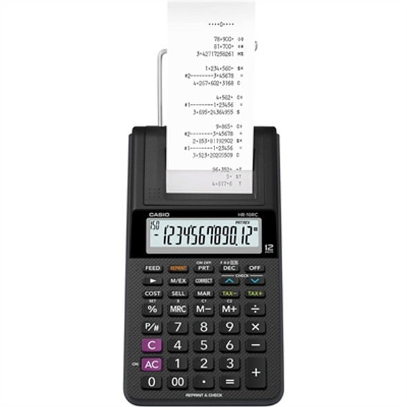 12 Digit Compact Portable Calc