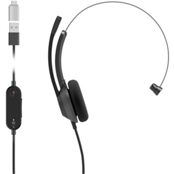 Headset 321 Wired Single On-Ea - HSW321CUSBC Headset 321 Wired Single On-Ea - HSW321CUSBC