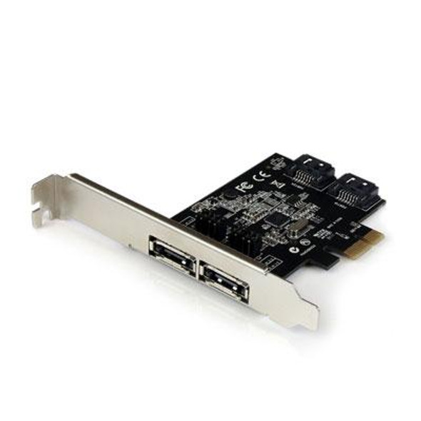 2x PCIe SATA III eSATA Card