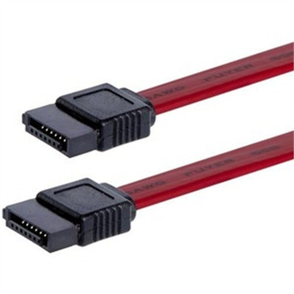 This high quality SATA data cable features two SATA data (7pin) Female connectors providing a durable connection to Serial ATA peripherals.