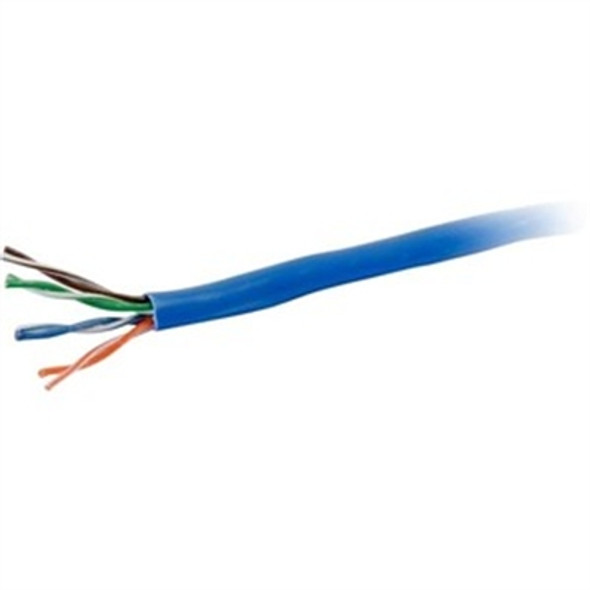 500FT CAT6 SOLID PVC BLUE