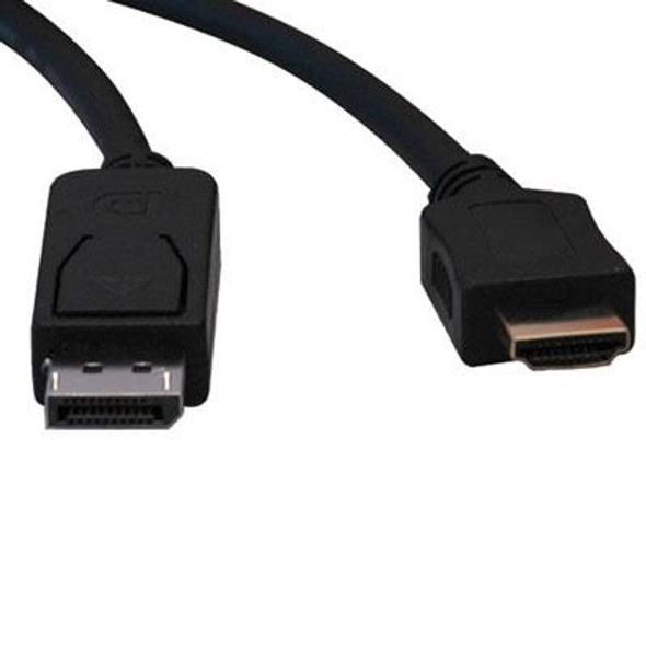 6' Displayport-Male to HDMI-M 6' Displayport-Male to HDMI-M
