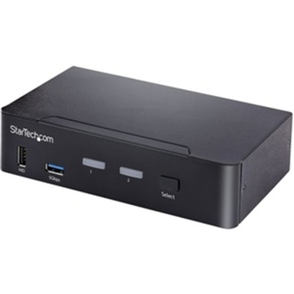 2 Port DP USB C KVM Switch