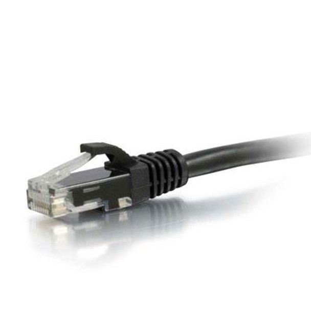 15' CAT6 SNAGLES PATCH CBL BLK