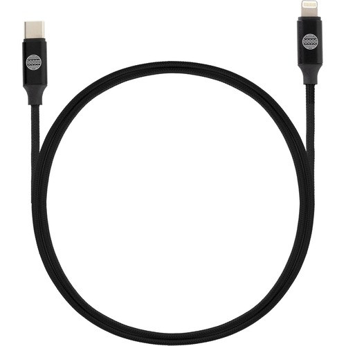 Our Pure Planet USB-C to Lightning Cable 3m Black Maximise