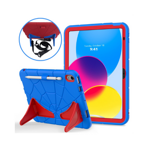 StylePro Supershell Kids Case for iPad 10th gen 10.9 blue and red StylePro Supershell Kids Case for iPad 10th gen 10.9 blue and red