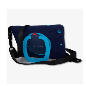 Rugged Case with Ring Stand and Strap for iPad 10.9 10th gen blue Rugged Case with Ring Stand and Strap for iPad 10.9 10th gen blue