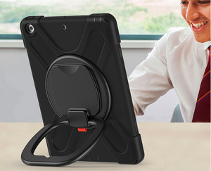 Stylepro Rugged Case with Ring Stand and Strap for iPad 10.9 10th gen desk Stylepro Rugged Case with Ring Stand and Strap for iPad 10.9 10th gen desk