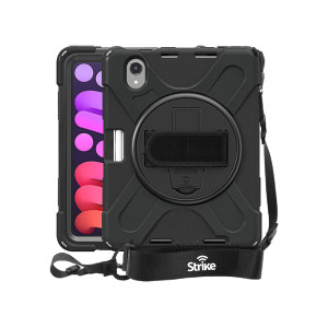 Strike Rugged Case with Strap and Lanyard for iPad Mini 6/7 Strike Rugged Case with Strap and Lanyard for iPad Mini 6/7