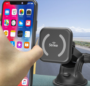 Strike Snap Wireless Charging Magnetic Mount DIY in use Strike Snap Wireless Charging Magnetic Mount DIY in use