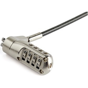 StarTech Laptop Security Cable with Combination Lock 2m lock StarTech Laptop Security Cable with Combination Lock 2m lock
