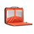 Everki Hard Shell Case for Laptops to 13.3 open Everki Hard Shell Case for Laptops to 13.3 open