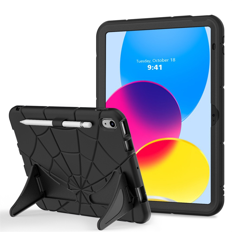 StylePro Supershell Kids Case for iPad 10.9 10th/11th gen - Black