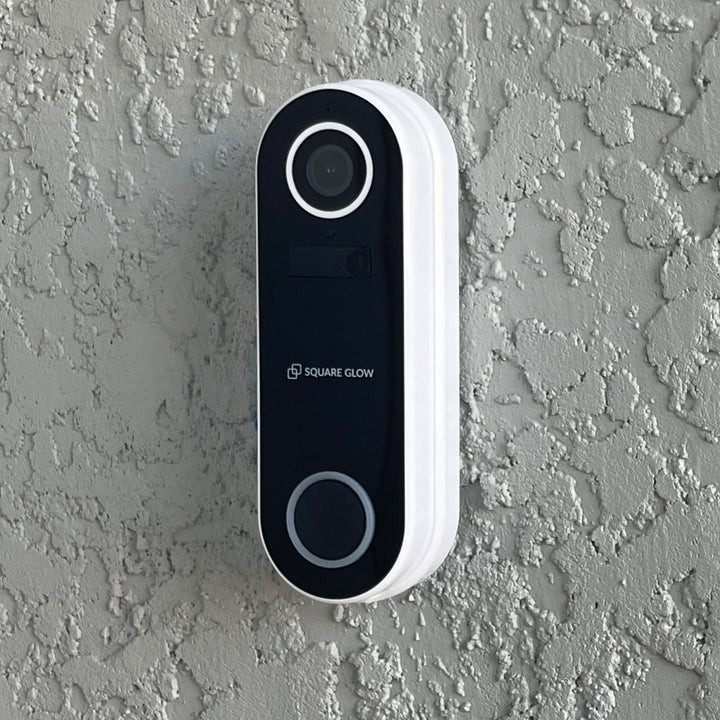 SquareGlow Smart Doorbell - WiFi-Enabled Door Alert System