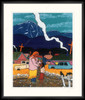 For You, Grandma 1078975 - Moulding MS7300K   3/4" Black Cube Mat Essentials White Core Polar White Mat 2 Essentials White Core Polar White Regular Glass Glass Manila Board (Max 32x40) Back 